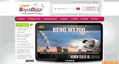 Desktop Screenshot of boyutdijital.com